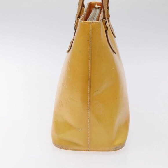 LOUIS VUITTON Monogram Vernis Houston Hand Bag Gris - Picture 3 of 16